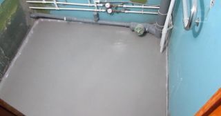 Наливной пол в туалете Беслан, цена от 870 руб.
